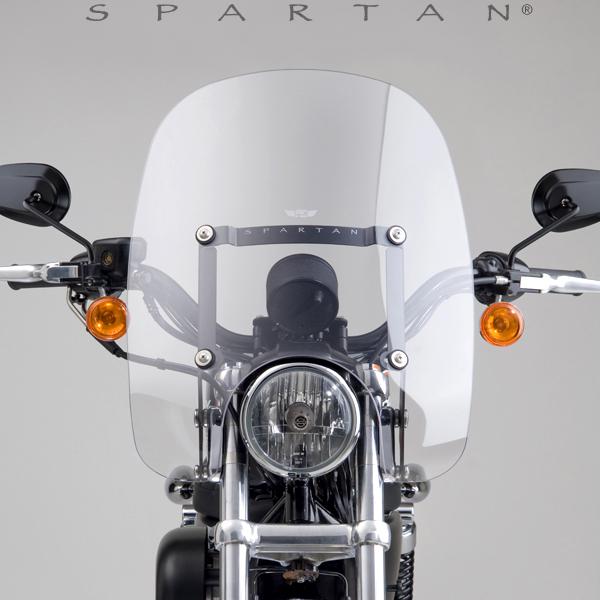 Harley xl883l xl1200l sportster low 2005-10 nc spartan  windshield n21302 nib