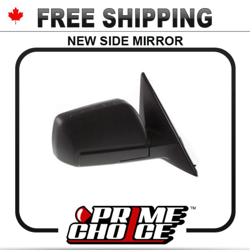 New manual passengers side view door mirror