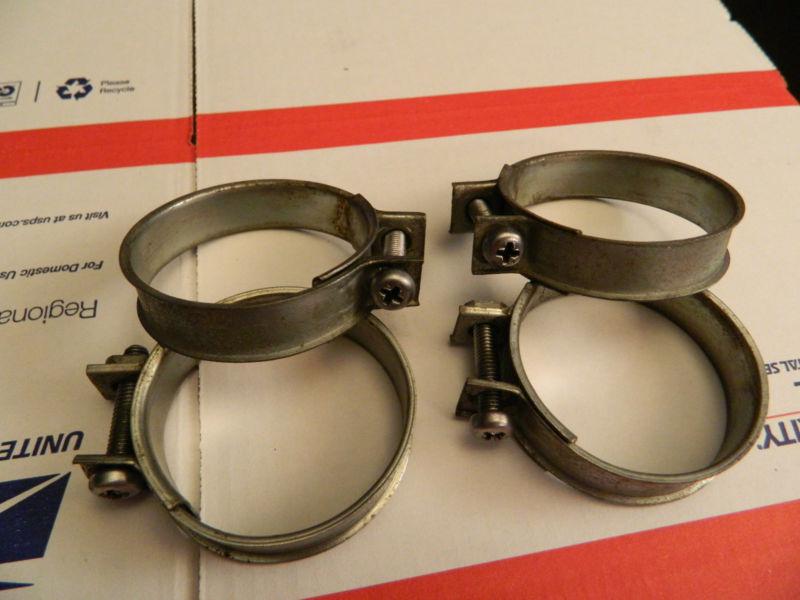 1978 kawasaki kz650b intake clamps set of 4 nice!