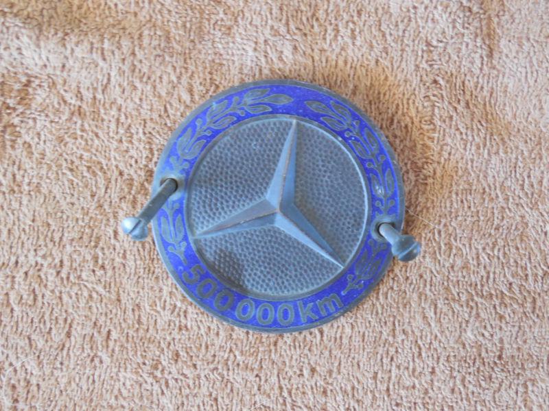 Mercedes benz 500000 km grill emblem badge preissler pforzheim medallion 