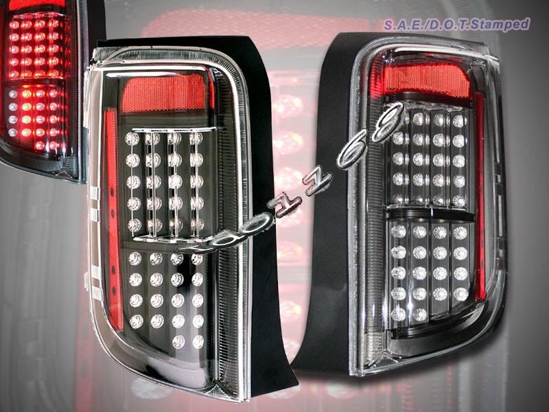 08 09 10 scion xb bb full led tail lights jdm bk new