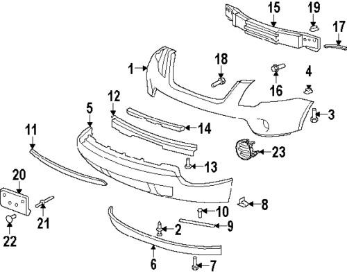 Gmc 25851340 genuine oem factory original license bracket