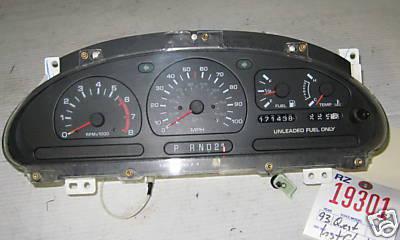 Nissan 93 quest instrument cluster gauges 1993 171k gauges speedometer