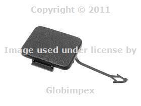 Mercedes w164 gl 320 450 tow hook cover rear genuine new + 1 year warranty