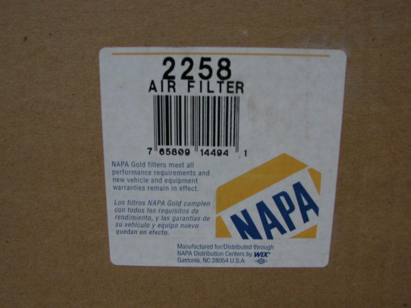 Napa 2258 air filter 