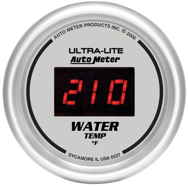 Auto meter 6537 ultra-lite; digital water temperature gauge