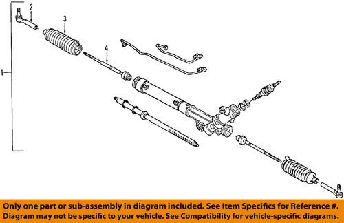 Gm oem 22902261 rack & pinion complete unit