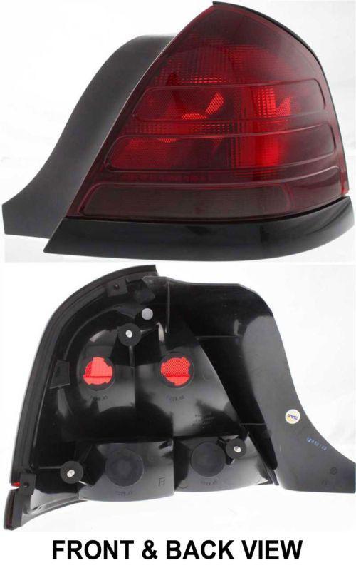 Tail light brake lamp rear assembly passenger's right side rh