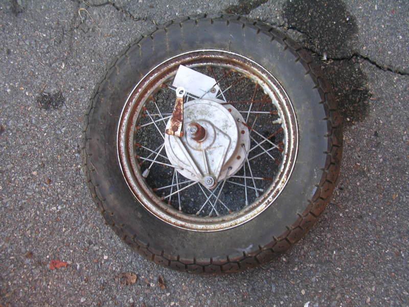 1987 honda cmx250 rear wheel rim hub 