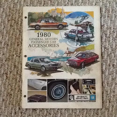 Accessory brochure,1980,gm,firebird,camaro,pontiac,chevy,buick, cadillac,olds