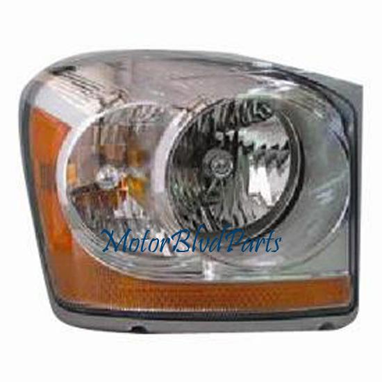 04-05 dodge durango headlight headlamp passenger right