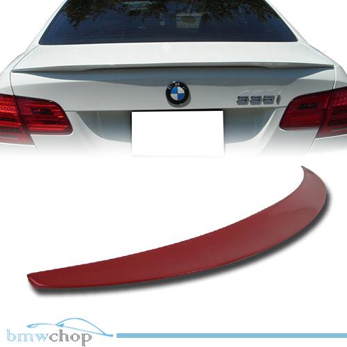 Painted bmw e92 2dr coupe performance p type rear boot spoiler trunk 07 08 11 ●