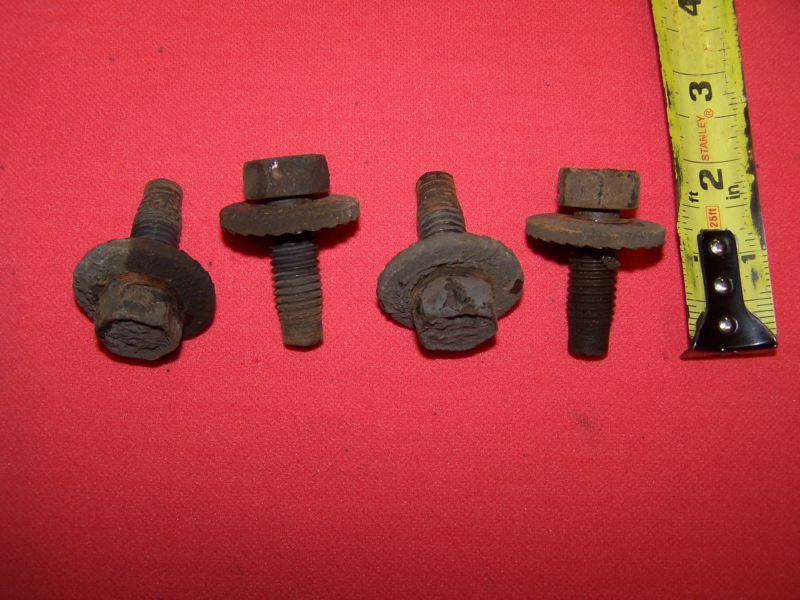 Mopar a b e-body front bumper frame bolts cuda charger gtx bee dart challenger