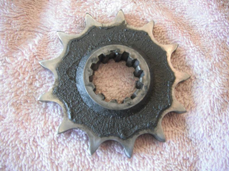 1983 husqvarna 430wr 430 wr front sprocket 13t ahrma vintage mx