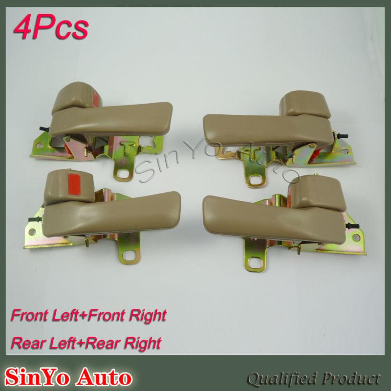 New front left rear right inside inner interior door handle 4 pcs fit for camry