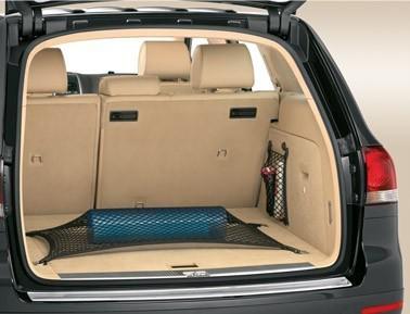 Volkswagen vw touareg trunk floor cargo net black brand new 