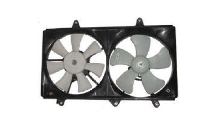 Depo ac condenser radiator cooling fan 1998-2002 toyota corolla 16363-0d020