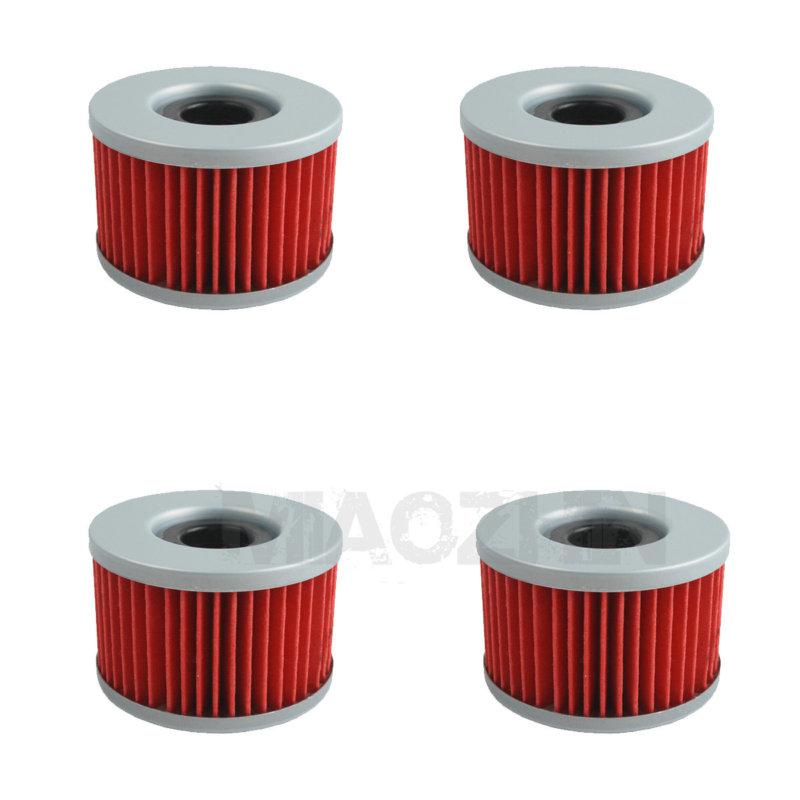 4 pcs motorcycle oil filter for honda cb400 cm250c cm450c cx500 cx500c new