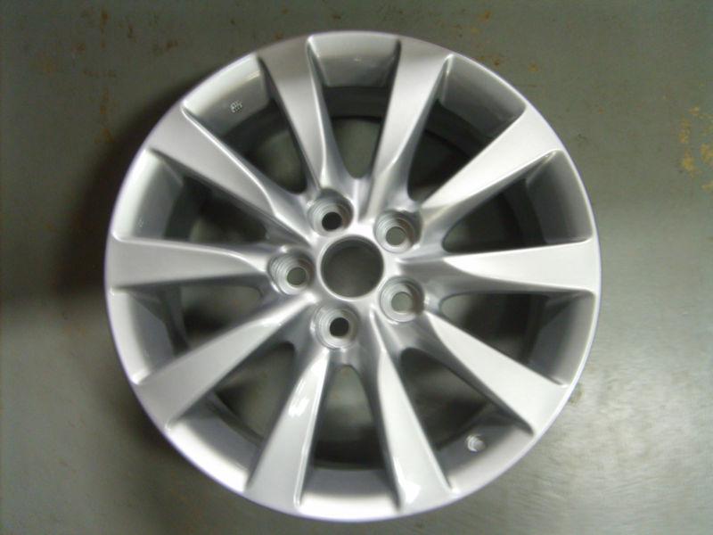 2010-2012 lexus ls460 wheel, 18x7.5, 10 spoke full face painted silver