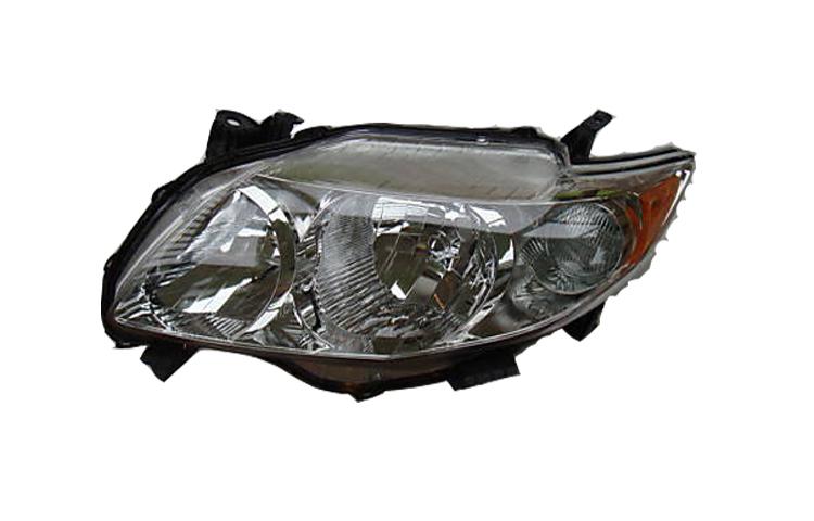 Eagleeye driver & passenger replacement headlight 09-09 toyota corolla