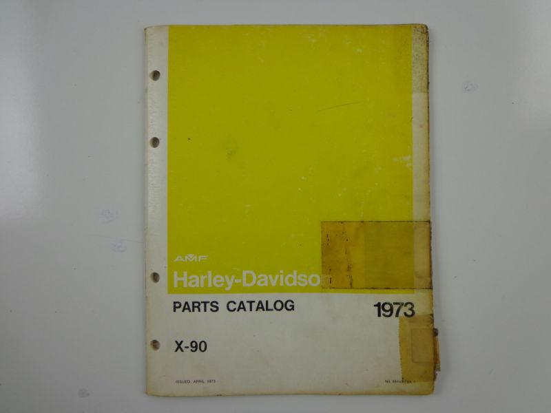 Harley davidson aermacchi 1973 z-90 z90 parts catalog 99446-73a #2