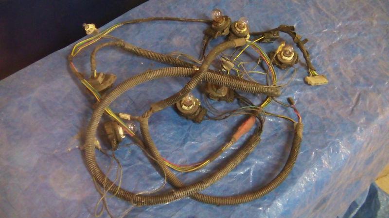 1982-1992 camaro iroc z-28 formula firebird trans am taillight harness complete