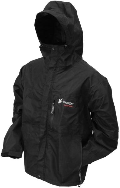 Frogg toggs toad rage rain jacket black medium m