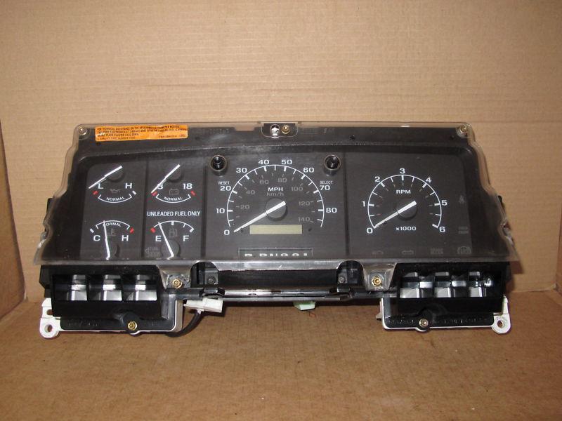 1996 ford bronco f150 96 - 97 f250 f350 f450 truck speedometer cluster w/tach