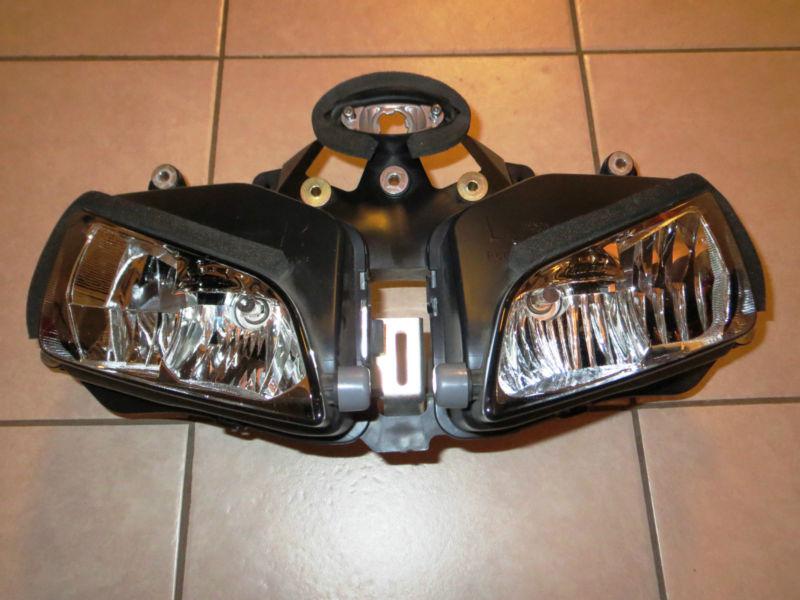 05 06 honda cbr600rr 600rr front headlight head light lamp oem *no reserve*