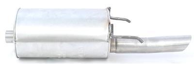 Walker quiet-flow 3 muffler 1.875" off in 2.25" off out 21434