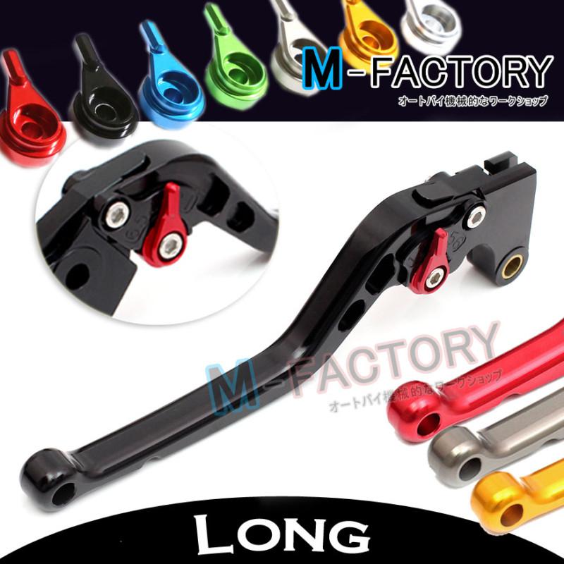 Long 100% billet cnc brake clutch levers set aprilia tuono v4r 2011 2012 2013