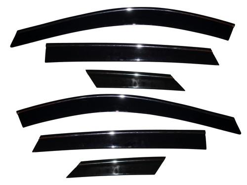 Auto ventshade 796003 ventvisor; low profile deflector 6 pc. 10-11 srx