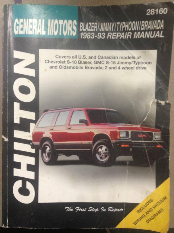 Chilton general motors repair manual-28160