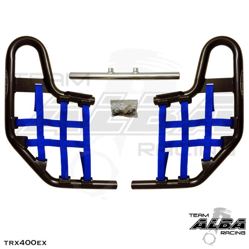 Trx 400ex trx400ex honda   nerf bars  alba racing pro elite  blk/blue 211-t1-bl