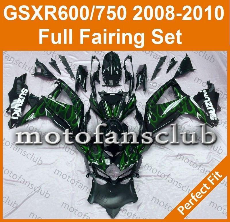 Fit suzuki gsxr 750 gsxr 600 08 09 10 gsx-r 2008 2009 2010 fairing #32 b