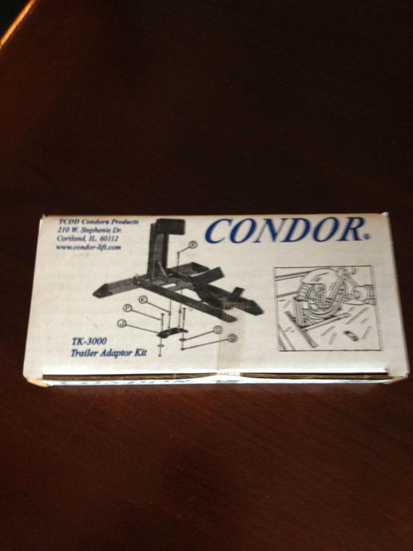 Condor pit stop/trailer stop adapter kit condor trailer kit, bmw harley honda