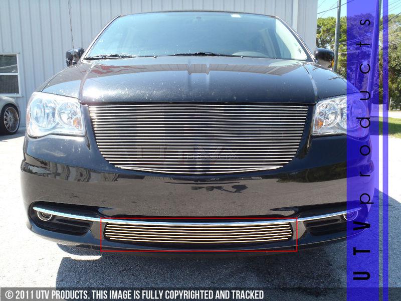 2011 - 2013 chrysler town & country bumper billet grille mini van replacement 