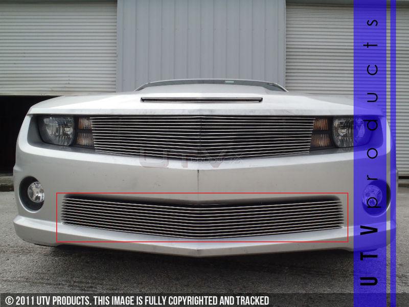  2010 2011 2012 2013 chevy camaro ss billet grille bumper overlay chrome lower