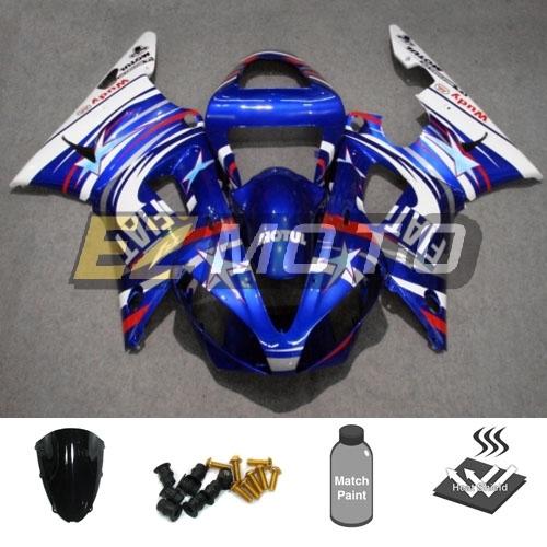 Bodywork fairing pack w/ windscreen & bolts for yamaha yzf 1000 r1 2000 2001 ag