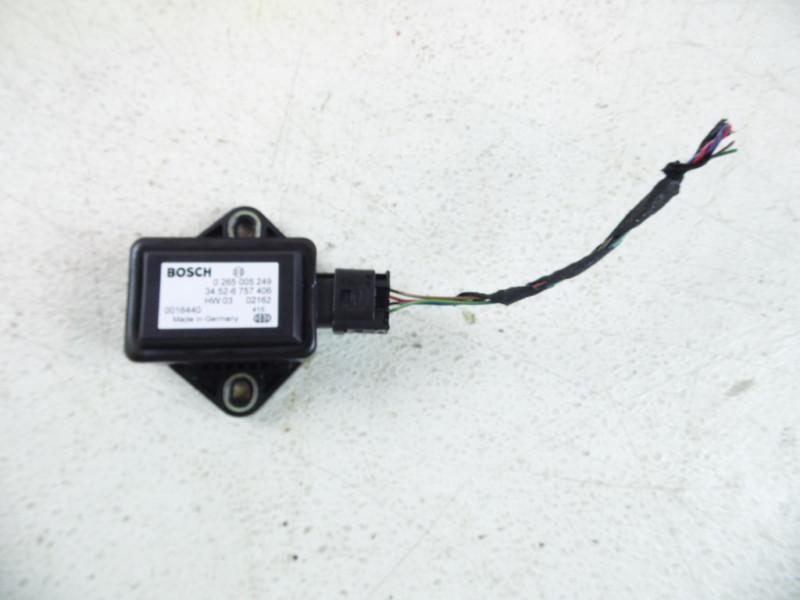 02-05 bmw 745 745li yaw rate speed sensor dynamic stability control 34526757406