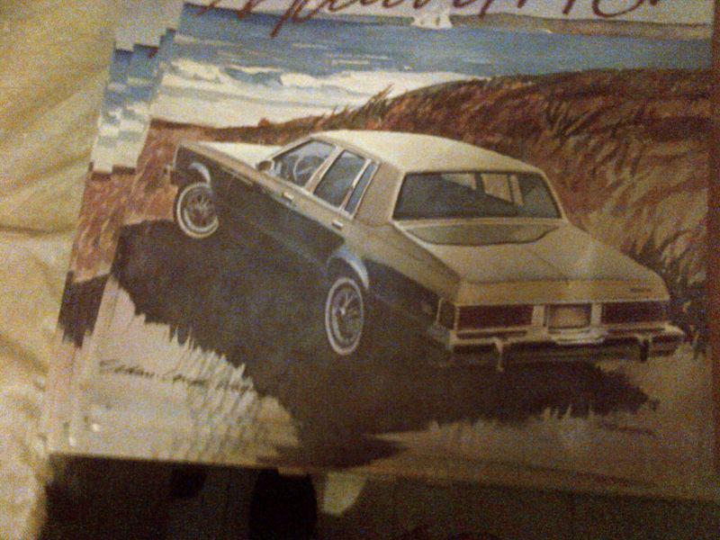 Lot of 14 1981  chevy malibu   brochures        -