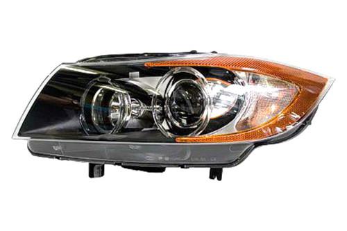 Replace bm2502140 - 2006 bmw 3-series front lh headlight lens housing hid