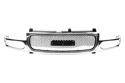 Replace gm1200510 - gmc sierra denali grille brand new truck grill oe style