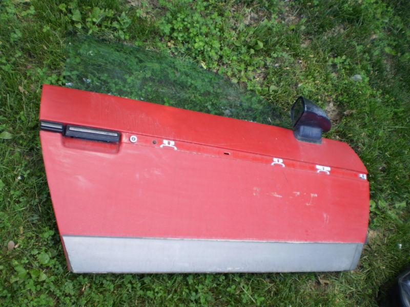 1985 pontiac fiero rh passenger  door 1984 85 86 87 1987  rare oem 