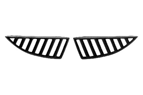 Replace mi1200245 - mitsubishi lancer lh driver side grille 7 bar type brand new