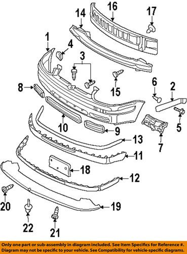 Volkswagen oem 1j5805903mgru front bumper-air deflector