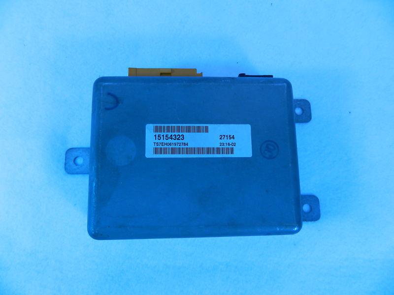 98 99 00 chevy blazer jimmy 4-button transfer case control module tccm 15154323