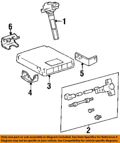 Toyota oem 9008019027 ignition coil/direct ignition coil