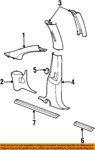 Mopar oem tn29xdvab door sill plate-scuff plate