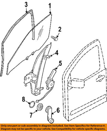 Nissan oem 80731ea005 power window motor